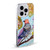 Sylvie Demers Birds 3 Posey Purple Soft Gel Case for Apple iPhone 13