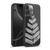 Cat Coquillette Nature Leaflets Black Gel Armour Case For Apple iPhone 16 Pro Max