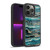 LebensArt Gemstone Marble Luxury Turquoise Gel Armour Case For Apple iPhone 14 Pro