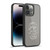 LebensArt Pastels Silver Skull Gel Armour Case For Apple iPhone 14 Pro Max