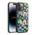 Ninola Patterns 4 New Rainbows Navy Multi Gel Armour Case For Apple iPhone 14 Pro Max