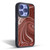 Suzan Lind Marble Swirls Red Gel Armour Case For Apple iPhone 11