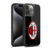 AC Milan Crest Full Colour Black Gel Armour Case For Apple iPhone 15 Pro Max