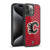 NHL Calgary Flames Net Pattern Gel Armour Case For Apple iPhone 15 Pro Max