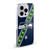 NFL Seattle Seahawks Logo Stripes Soft Gel Case for Apple iPhone 16e / Apple iPhone 17e & MagSafe