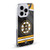 NHL Boston Bruins Jersey Soft Gel Case for Apple iPhone 16e / Apple iPhone 17e & MagSafe