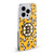 NHL Boston Bruins Leopard Pattern Soft Gel Case for Apple iPhone 16e / Apple iPhone 17e & MagSafe