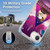 Peanuts Snoopy Space Cowboy Nebula Triangle Soft Gel Case for Apple iPhone 16e / Apple iPhone 17e & MagSafe