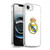 Real Madrid CF Origin Plain Logo White Soft Gel Case for Apple iPhone 16e / Apple iPhone 17e & MagSafe