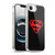 Superman DC Comics Logos Black And Red Soft Gel Case for Apple iPhone 16e / Apple iPhone 17e & MagSafe