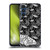 Episodic Drawing Moth Patterns White Soft Gel Case for Samsung Galaxy A15 & MagSafe