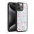Anis Illustration Flower Pattern 2 Pink Gel Armour Case For Apple iPhone 15 Pro Max
