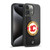 NHL Calgary Flames Puck Texture Gel Armour Case For Apple iPhone 15 Pro Max