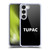 Tupac Shakur Logos Sans Serif Soft Gel Case for Samsung Galaxy S23 5G