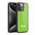 P.D. Moreno Patterns Lime Green Gel Armour Case For Apple iPhone 15 Pro Max