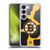 NHL Boston Bruins Cow Pattern Soft Gel Case for Samsung Galaxy S23 5G & MagSafe