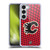 NHL Calgary Flames Net Pattern Soft Gel Case for Samsung Galaxy S23 5G & MagSafe