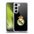 Real Madrid CF Origin Plain Logo Black Soft Gel Case for Samsung Galaxy S23 5G & MagSafe