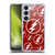 The Flash TV Series Logos Pattern Soft Gel Case for Samsung Galaxy S23 5G & MagSafe