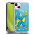 Beano Bananaman Graphics Blue Soft Gel Case for Apple iPhone 13