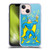 Beano Bananaman Graphics Blue Soft Gel Case for Apple iPhone 13 Mini & MagSafe