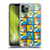 Beano Bananaman Patterns Squares Soft Gel Case for Apple iPhone 11 Pro Max & MagSafe