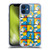 Beano Bananaman Patterns Squares Soft Gel Case for Apple iPhone 12 Mini & MagSafe