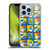 Beano Bananaman Patterns Squares Soft Gel Case for Apple iPhone 13 Pro & MagSafe