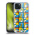 Beano Bananaman Patterns Squares Soft Gel Case for Apple iPhone 15 Plus & MagSafe