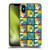 Beano Bananaman Patterns Squares Soft Gel Case for Apple iPhone X / iPhone XS & MagSafe