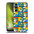 Beano Bananaman Patterns Squares Soft Gel Case for Samsung Galaxy A25 5G