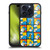 Beano Bananaman Patterns Squares Gel Armour Case For Apple iPhone 15 Pro