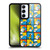 Beano Bananaman Patterns Squares Gel Armour Case For Samsung Galaxy A55 5G