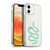 Cat Coquillette Animals Snake Mint Soft Gel Case for Apple iPhone 12 / iPhone 12 Pro & MagSafe