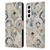 Micklyn Le Feuvre Marble Patterns Art Deco Tiles In Soft Pastels Leather Book Wallet Case Cover For Samsung Galaxy S22 5G