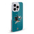NHL San Jose Sharks Plain Soft Gel Case for Apple iPhone 16e / Apple iPhone 17e & MagSafe
