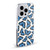 Katerina Kirilova Floral Patterns Blue Butterflies Soft Gel Case for Apple iPhone 17 Pro Max