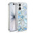 Micklyn Le Feuvre Marble Patterns Geometric Gilded Stone Tiles In Soft Blues Soft Gel Case for Apple iPhone 17