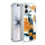 Haley Bush Pattern Painting Abstract Navy Gold White Soft Gel Case for Apple iPhone 17