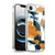 Haley Bush Pattern Painting Abstract Navy Gold White Soft Gel Case for Apple iPhone 16e / Apple iPhone 17e & MagSafe