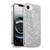 PLdesign Glitter Sparkles Silver Soft Gel Case for Apple iPhone 16e / Apple iPhone 17e & MagSafe