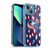 NHL Columbus Blue Jackets Leopard Pattern Soft Gel Case for Apple iPhone 13 Mini & MagSafe
