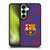 FC Barcelona Crest Patterns Glitch Gel Armour Case For Samsung Galaxy S25