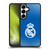 Real Madrid CF Origin Logo Blue Gel Armour Case For Samsung Galaxy S25+