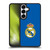 Real Madrid CF Origin Plain Logo Blue Gel Armour Case For Samsung Galaxy S25+