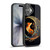 JK Stewart Art Fox On Crescent Moon Gel Armour Case For Apple iPhone 17