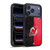NHL New Jersey Devils Half Distressed Gel Armour Case For Apple iPhone 17 Pro