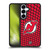 NHL New Jersey Devils Net Pattern Gel Armour Case For Samsung Galaxy S25+