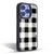 Haley Bush Pattern Painting Buffalo Check Black Gel Armour Case For Apple iPhone 17 Pro