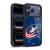 NHL Columbus Blue Jackets Oversized Gel Armour Case For Apple iPhone 17 Pro